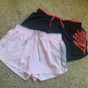 2 Nike Dri Fit Shorts